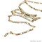Gold Finding Chain, Gold Plated Jewelry Making Chain, DIY Necklace Chain, Assorted Styles, 1 foot, GemMartUSA (GPCH)